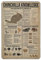 Chinchilla Knowledge Poster Metallschild Art Wall Plaque Decor Infographic Poster Iron Painting Aluminium Sign for School Education Farm Men Cave Bar Yoga Outdoor Decor 8x12in