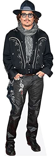 Johnny Depp (Scarf) Pappaufsteller lebensgross