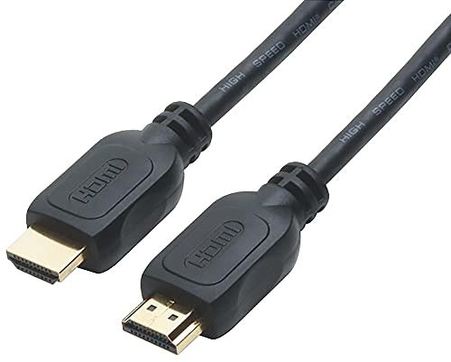 Pro Signal Ultra High Speed 8K Certified 60Hz HDMI Lead, Gold Plated, 0.5m, Black