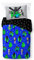 Jay Franco Minecraft Fight Back 100% Baumwolle Kinderbettwäsche-Set 135x200 cm Einzelbettgröße - Bettbezug + Kissenbezug 50x70 cm