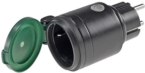 MILOS Wifi Steckdose Aussen IP44 - Smart Aussensteckdose - 230V mit Schutzklappe - App für Smartphone IOS/Android Amazon Alexa Google Chrome