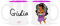 Tazza di plastica infrangibile bambina Principesse personalizzata con nome per scuola e asilo disegno a scelta interno fucsia Trilly Vaiana Merida Tiana Ariel Belle Esmeralda