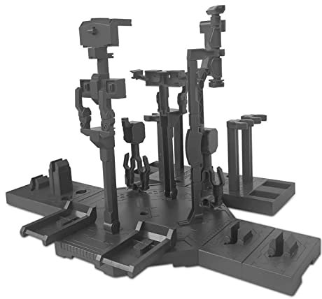 NATEFEMIN Hobby Action Base, Gundam Modellständer Hobby Display Ständer für 1/100 MG Full-Armor Gundam Thunderbolt ver.Ka FA-78