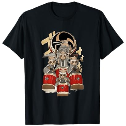 Taiko Tanuki Spieltrommel T-Shirt