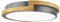 Himmel Slip Holz LED Unterputz Deckenleuchte, 40cm Runde dimmbare Deckenleuchte, 2700K-6000K wählbare minimalistische Deckenleuchte für Wohnzimmer, Schlafzimmer (grau, 40cm)