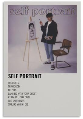 Sasha Sloan Poster, Album, Poster, Leinwand, Wandkunst, dekoratives Wohnkultur, Gemälde für Wohnzimmer, Schlafzimmer, 30 x 45 cm, ungerahmt, Stil 4