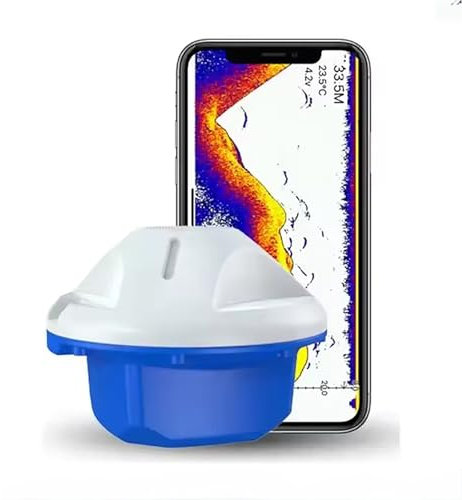 Smart Fish Finder, Sonar-Unterwasser-Angelkamera Mit APP-Steuerung, 90° Erfassungswinkel Und 40 M Tiefe, 80 M Signalübertragung Und 100 Stufen Einstellbarer Empfindlichkeit, Schnelle Genauigkeit