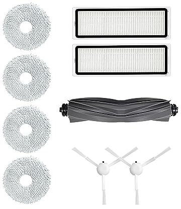 Compatible With Dreame Bot L10s Pro L10s Ultra S10 S10 Pro Vacuum Cleaner Main/Side Brush Filters Mop Cloth Dust Bags Sweeper Cleaning Parts (Color : C)