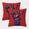 ZZBNECAKE GAVI 2er Set Kissenhülle - Fußball Weich Kissen Bezug Für Sofa Auto Büro Stuhl Bett - Geburtstag Geschenk Für Schwester Bruder Neffe Nichte 40x40cm