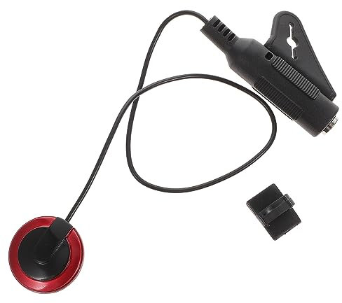 BESTonZON Universeller Akustischer Gitarren-tonabnehmer Mit Klebefläche Kompakt Langlebig Und Einfacher Montage Für Gitarre Ukulele Mandoline Banjo Und Andere Saiteninstrumente Im Bühnen Hei