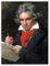 Ludwig van Beethoven Poster von Joseph Karl Stieler 13 x 18 cm Wandbilder Wanddeko