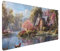 Tappetino Mouse XXL 150 x 80 cm, Tappetino Gaming Verde Tappeto Scrivania Paesaggio, Waterproof Base in Gomma Antiscivolo Mouse Pad, Bordi Cuciti Tappetino PC, per Gaming e Ufficio, Casa Decorare T-H