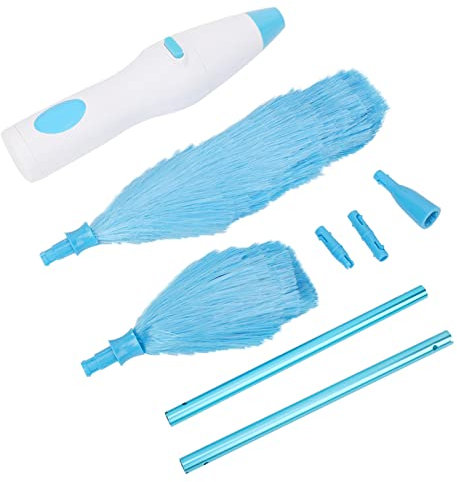 Elektrischer Staubwedel, Elektrischer Staubwedel, Staubsauger, Staubwedel, Staubentfernung, Wollstaubwedel, 180° Biegbares Fensterrollo, Möbelreinigungswerkzeug, Geeignet für