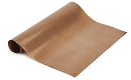 De Buyer - Tissu de cuisson rectangulaire antiadhésif réutilisable - 60 x 40 cm, épaisseur 0,08 mm -