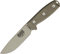 ESEE ES4SKODT Cuchillo a Lama Fissa,Unisex - Adultos, Verde, un tamaño