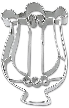 Städter Ausstecher Lyra 6cm, Edelstahl