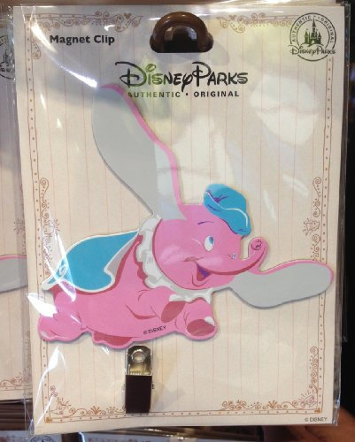 Disney Park Dumbo Magnetic Clip Magnet NEW by Disney