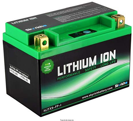 Batterie Lithium 12V HJTZ14S-FP-S (YTZ14S-BS) - 950gr