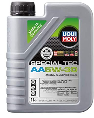 LIQUI MOLY Motoröl 5W-30 Special Tec Motor Öl API SQ AA 1L Kompatibel mit OPEL Corsa D Schrägheck S07 INSIGNIA Caravan Mokka/Mokka X J13 Astra J Sports Tourer P10, NISSAN