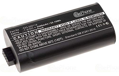 Akku Li-Ion kompatibel mit Logitech UE MegaBoom (Ersatz für 533-000116) - 3400mAh / 7,4V