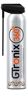 GTronix 360° Multifunktionsspray 300 ml - 4 in 1 Multiöl + Water-Block-Effect - Made in Germany