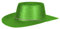 Ciffre Texas Westernhut Party Hut Sheriff Fasching Masken Perücke Maske - Cowboyhut Glitzer Look Neon Grün