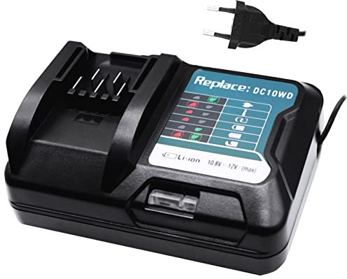 GOLEMON 12V DC10WD Ladegerät Für Akku BL1016 BL1015 BL1021B BL1041B BL1040B BL1020B Für Makita Tool DF0331D TD110D JR103D HSS01D HP332D DC10SB DC10WA 197339-1