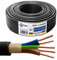 M&G Techno 50m NYY-J 5x1,5 mm² Erdkabel Elektro Strom Kabel Kupfer eindrähtig Made in Germany
