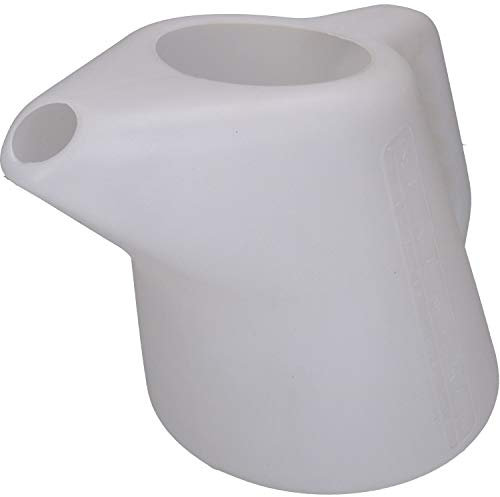 Brocca dosatrice conica da 5 l beccuccio per acqua, liquidi, carburante, benzina, diesel.