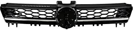 Sport Optik Kühlergrill Grill Gitter für 7 Bj. 12->> hochglanz schwarz