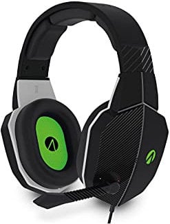 STEALTH Phantom X Premium Stereo Gaming Headset - Black and Green