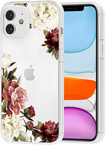 Vavies Case for iPhone 11 Case 2019 for Girls Women, Slim Shockproof Clear Pattern Soft Flexible TPU Back Phone Protective Cover Cases for iPhone 11 6.1 inch (Blossom Flower)
