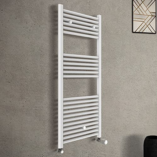 Termoarredo scaldasalviette Bianco 550x1200 Interasse 500 mm