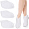 Sibba 3 Paar feuchtigkeitsspendende Socken über Nacht, kosmetische Socken für Damen und Herren Lotion-feuchtigkeitsspendende Socken, Spa über Nacht, saugfähig für trockene, rissige Füße