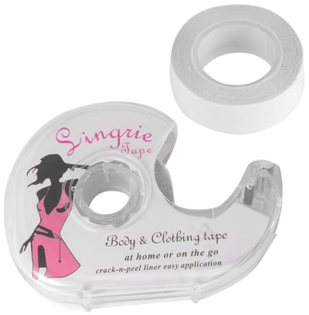 EXCEART 2 Stk Bekleidungs- Und Körperklebeband Stoffaufkleberband Doppelklebeband Aus Stoff Boby Tape Doppelseitiges Klebeband Für Das Kleid Starkes Körperband Klebriger Stock Blitz Baby