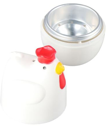 Mikrowellen-Eierkocher, Huhn-geformte Mikrowelle Ei Dampfgarer Herd Kessel Dampfgarer Gadgets Kochen weich und hart gekochte Eier Küche Werkzeug