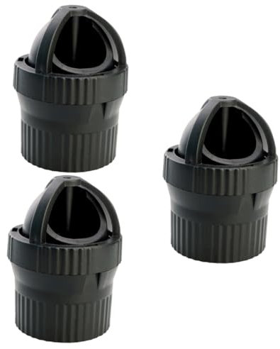 Didiseaon 3pcs Fish Tank Water Pump 32mm Submersible Pump Duckbill Nozzle Accessories 360° Rotation for Marine