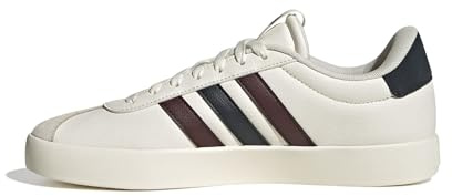 adidas Men's VL Court 3.0 Shoes, White Aurora Ruby Aurora Ink, 44 2/3 EU