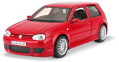Volkswagen Maisto Golf R32, Rot, Maßstab 1:24