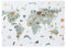 Zeller 11286 Schreibtisch-/Bastelunterlage World, Kunststoff