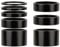 BFLKY Aluminum Alloy Headsets Spacers Bicycles Front Fork Washers Bicycles Spacers Headsets Stem Washers For Mountain Bicycles