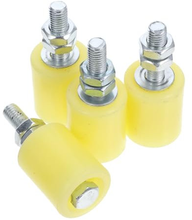 SEWOART Lot De 4 Roulettes De Guidage Pour Porte Coulissante En Nylon