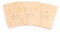 Solinder Gitarrenhalsausstege Musspor 3 Stück Gitarre Nackenstifte Tragbare Basshalsplatte Werkzeug Solide Ahorn Holz Gitarre Hals Shim Schutz 0,25/0,5/1 Grad Gitarre Nackenplatte Werkzeug Gitarre