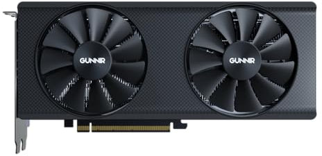 WEELIAO GUNNIR Intel Arc A750 Index Black Graphics Card, 2050 Mhz Video Card, 8GB 256-bit GDDR6,PCIE 4.0,1 HDMI,3 DP,2 Fans.TBP 225W