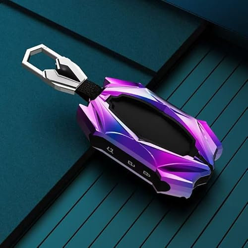 Auto Schlüssel Hülle für Mazda MX-5 NC,Schlüsselanhänger Personalisiert Autoschlüssel Tasche für Frauen Männer Autoschlüssel Gehäuse Auto Deko Zubehör,C3
