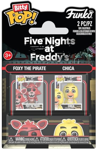 Funko Bitty POP!: Five Nights at Freddy's 2-Pack - Foxy & Chica (FNAF)