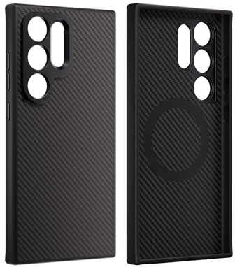 FREEWELL Pro Filmmaker Schutzhülle für Samsung S24 Ultra, | Magnetfilter und 17-mm-Objektivschlitz, Schwarz