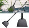 Winter Lawinenschaufel Flache Schaufel Eiskratzer,Klappschaufel Ausziehbar mit 27cm Metallblatt,Eisentfernungswerkzeug für Straße Gartenreinigungsschaber Gartenarbeit Winter Auto im Freien (02)