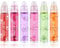 Sularpek Lip Oil, 6pcs Brillo de Labios con Sabor a Frutas, Aceite para Labios Hidratación Duradera Transparente, Lip Glow Oil Enrollable, para Labios Más Suaves