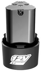 Batteria ricaricabile universale agli ioni di litio tipo B da 4000 mAh, 12 V, compatibile con avvitatore elettrico, trapano elettrico, smerigliatrice angolare, utensili elettrici.(B-type 1pc-3.0Ah)